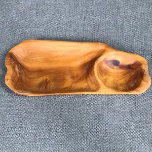 Bambeco root wood appetizer tray